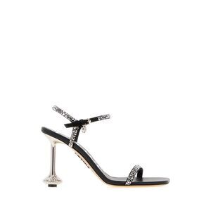 Loewe Women Black Suede Toy Sandals